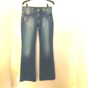 Immortality Flare Leg Jeans By Diana Tabeshi Size 29